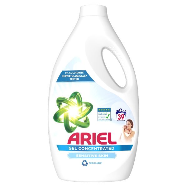 Ariel Sensitive Skin prací gel 39PD 2,145l 1