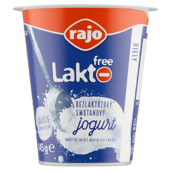 Jogurt Lakto Free biely 145g Rajo 1