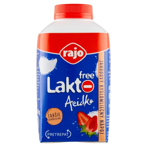Acidko Lakto Free Jahoda 450g Rajo 1