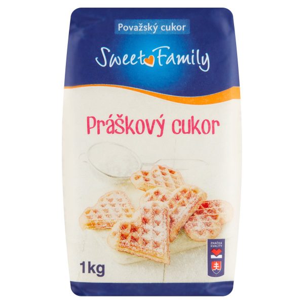 Cukor práškový Sweet Family 1kg Považský 1