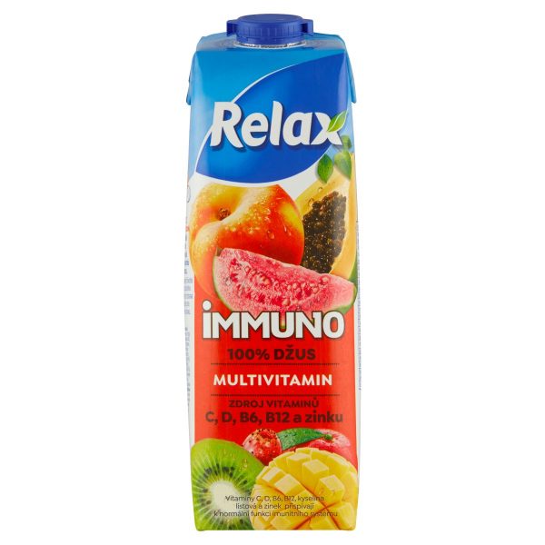 Relax 100% Immuno Multivitamín 1l 1