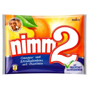Nimm2 ovocné cukríky 90g 24