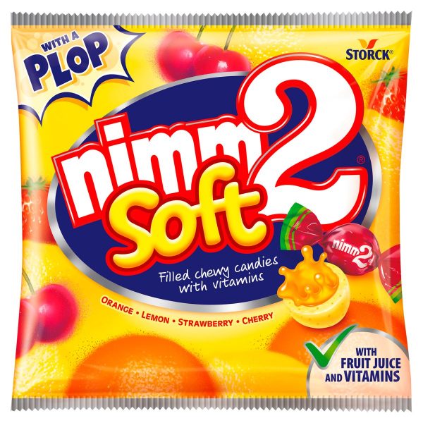 Nimm2 Soft žuvacie cukríky s ovocnou náplňou 90g 1
