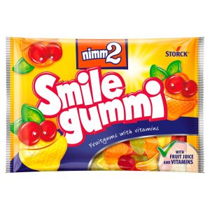 Nimm2 Smile gummi ovocné cukríky 100g 22