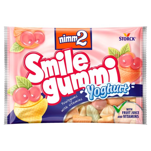 Nimm2 Smile gummi jogurtové cukríky 100g 1