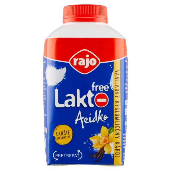 Acidko Lakto Free Vanilka 450g Rajo VÝPREDAJ 1