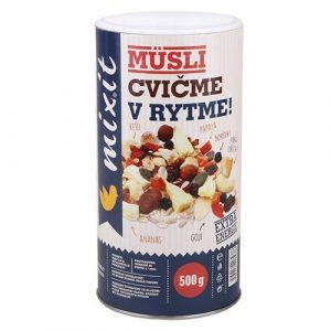 Müsli Cvičme v rytme 500g, Mixit VÝPREDAJ 1