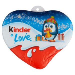 Kinder Love čokoládové srdce vianočné 37g 14