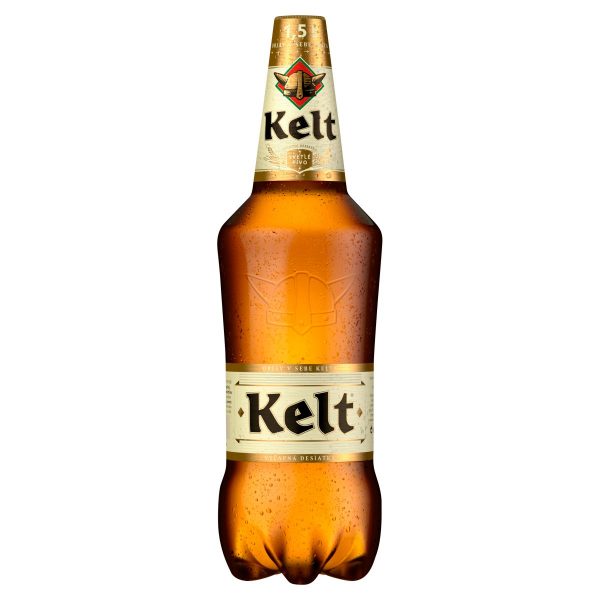 Pivo Kelt 10% svetlé výčapné pivo 1,5l*ZO VÝPREDAJ 1