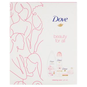 Dove Relaxing Care kazeta deo+gel+mydlo 12