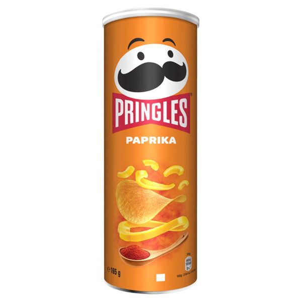 Pringles Snack s príchuťou papriky 165g 1