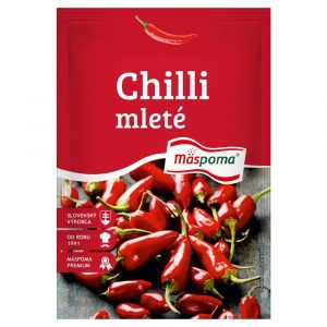 Korenie Chilli papričky mleté 20g Mäspoma 11