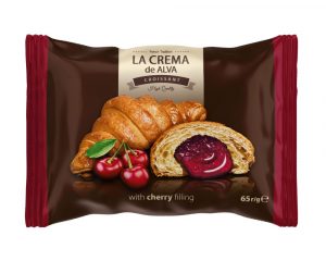 Croissant Ligos La Crema višňový 65g 3