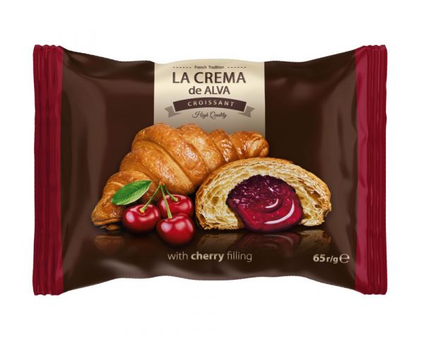 Croissant Ligos La Crema višňový 65g 1
