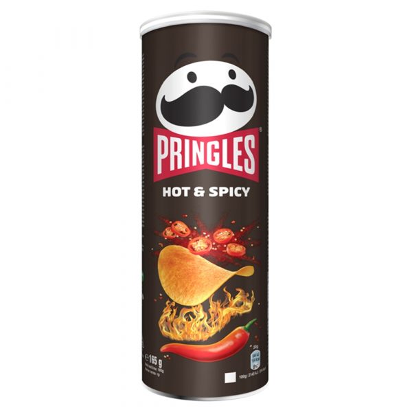 Pringles zemiakové lupienky Hot & Spicy 165g 1
