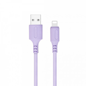 Kábel ColorWay USB -> Lightning 2.4A 1m fialový 11