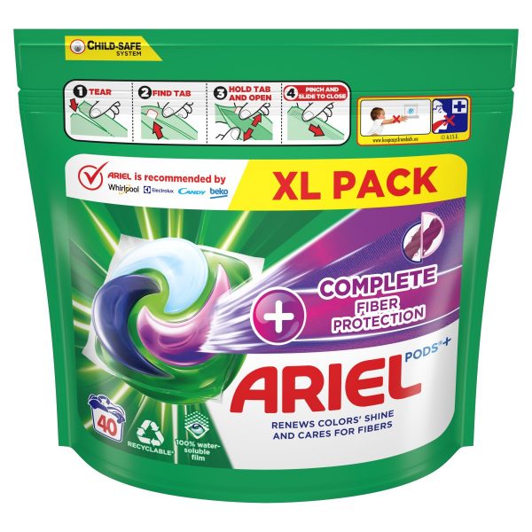 Ariel All In 1 Pods + Complete Fiber kapsule 40PD 1