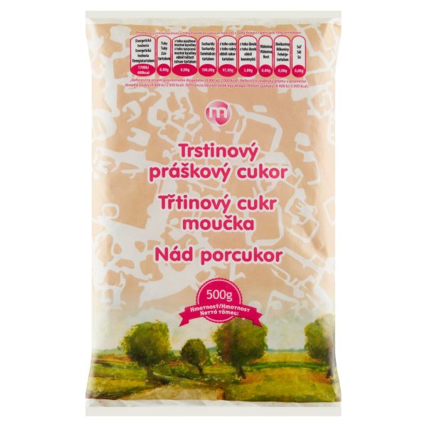 Cukor práškový trstinový 500g Mánya VÝPREDAJ 1