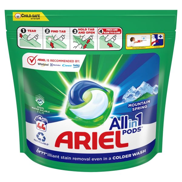 Ariel All In 1 Pods Mountain Spring kapsule 44PD 1