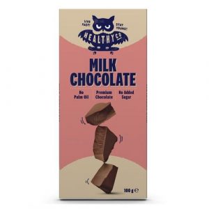 HealthyCo Mliečna čokoláda 100g 18