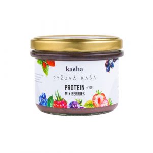 Kasha Protein Mix Berries ryžová kaša 200g 5