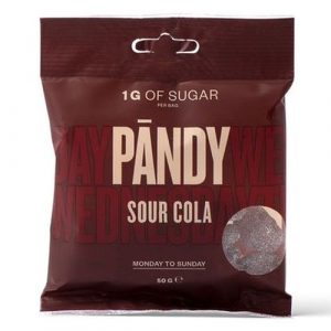 Pandy Sour Cola želé cukríky 50g 30