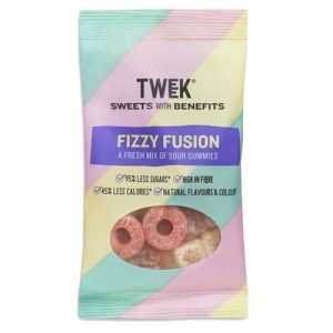 Twek Fizzy Fusion mix kyslých želé cukríkov 80g 4