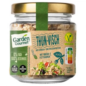 Vegan Thun-Visch, Garden Gourmet 175g 25