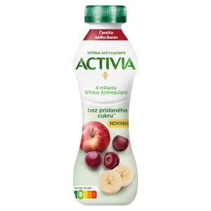 Activia nápoj bez prid. cukru jablko/čerešňa 270g 7