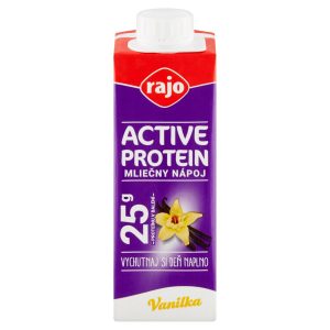 Nápoj active protein mliečny vanilka 250 ml Rajo 5