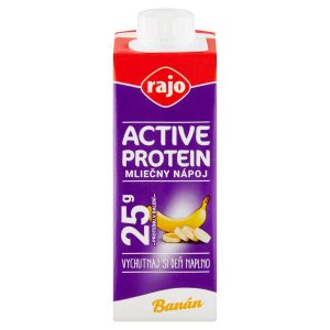 Nápoj active protein mliečny banán 250 ml Rajo 23