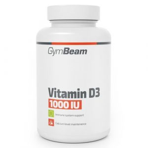 Vitamín D3 1000IU 60 kaps GymBeam 12