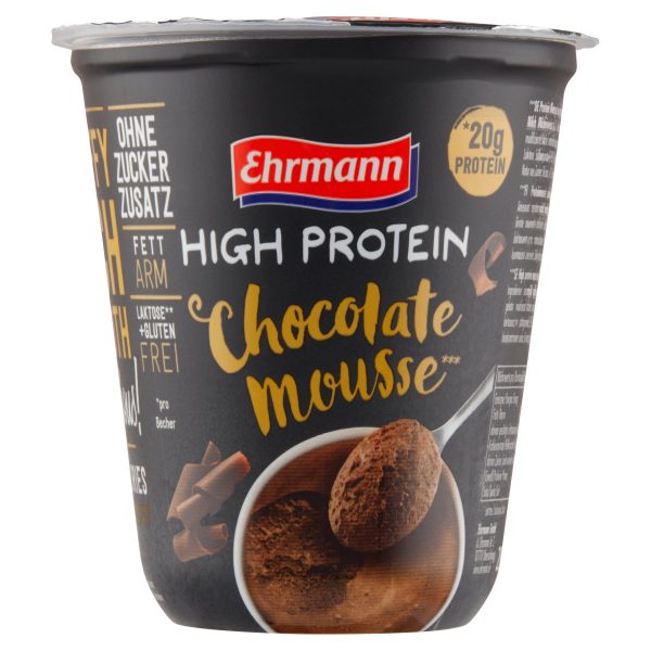 Mousse čokoláda high protein EHRMANN 200g 1