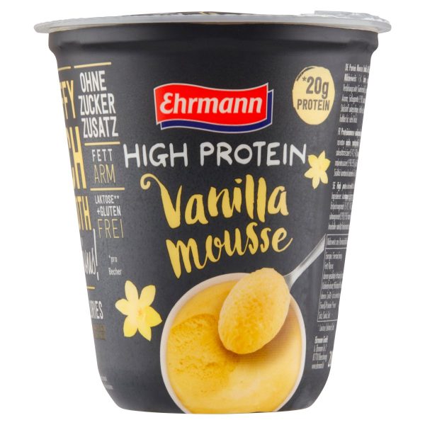 Mousse vanilka high protein EHRMANN 200g 1
