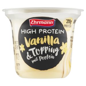 Puding Vanilla & Topping high protein EHRMANN 200g 20