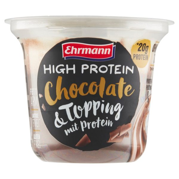 Puding Choco & Topping high protein EHRMANN 200g 1