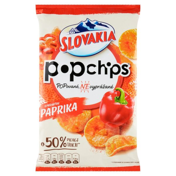 Slovakia Pop Chips Paprika 65g 1