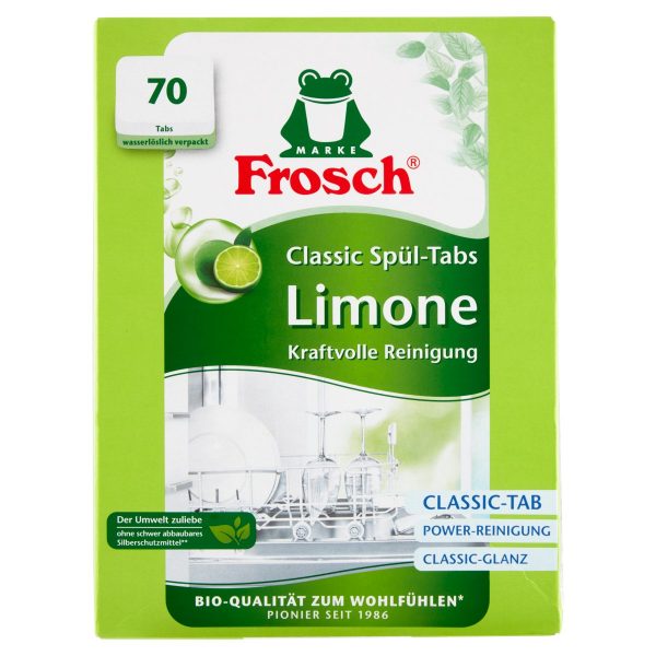Frosch Tablety do umývačky Limetka 70ks 1