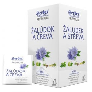 Herbex čaj Žalúdok a črevá 20x1,5g (30g) 24