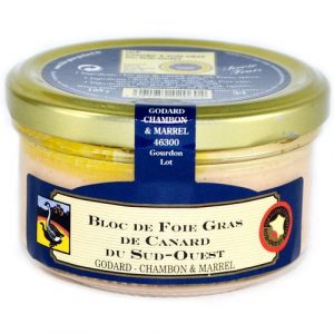 Kačacie pečienky Foie Gras v bloku 125g Godard 16