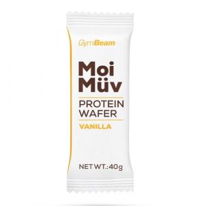 MoiMüv Protein Wafer vanilka 40g GymBeam 6
