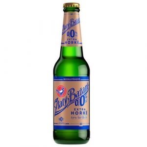 Pivo Zlatý Bažant 0,0% extra horké 330ml sklo 9