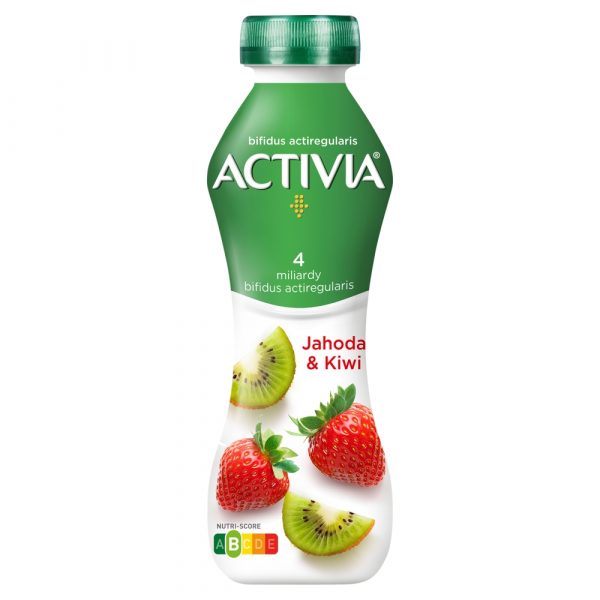 Activia jogurtový nápoj jahoda a kiwi 280g Danone VÝPREDAJ 1