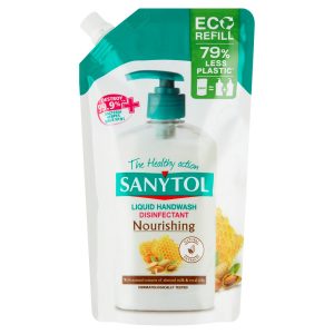 Sanytol Dezinfekčné mydlo vyživujúce náplň 500ml 4