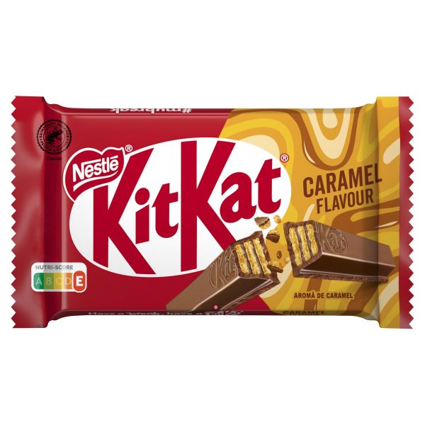 Nestlé KitKat 4 finger Caramel oblátka 41,5g 1