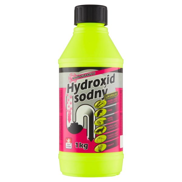 Hydroxid sodný čistič sifónov a odpadov 1kg 1
