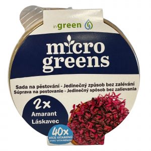 Microgreens sada na pestovanie: Láskavec 2