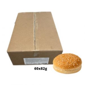 Mr.Žemľa hamburgerová-sezam 60x82g Vandemoortele 1