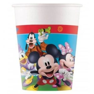 Papierové poháre Mickey 200ml, 8ks 4