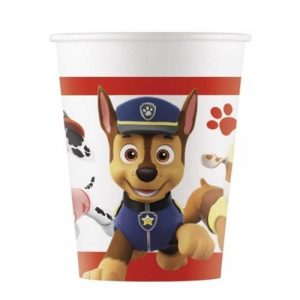 Papierové poháre Paw Patrol II. 200ml, 8ks 10